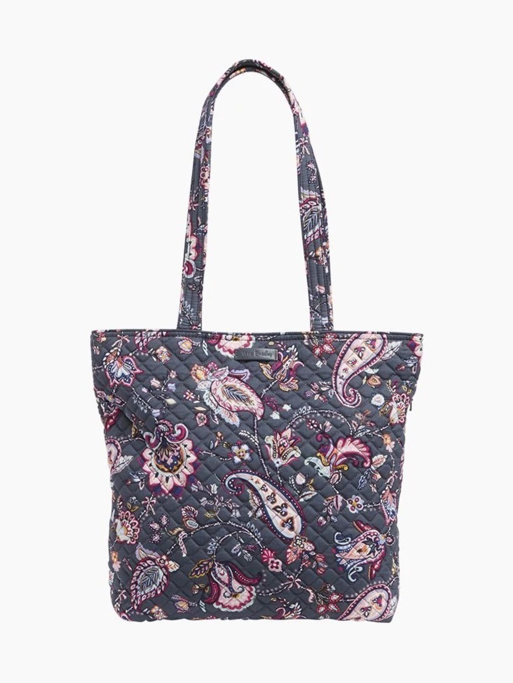 Vera Bradley Quilted Tote Bag Felicity Paisley Pattern Coastal Grandma Teacher